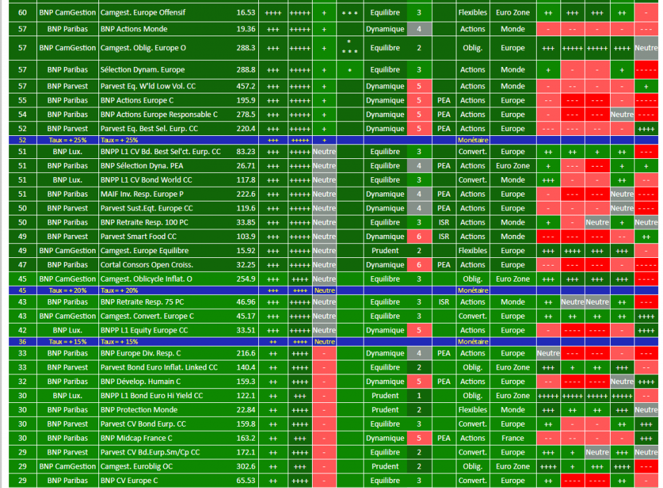 SICAV OPCVM FCP OPC STRATEGIE ALLOCATION